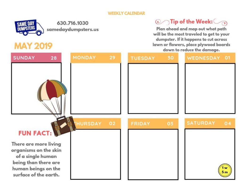 Weekly Calendars