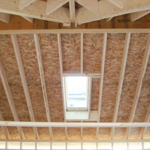 putting a skylight in a garage roof