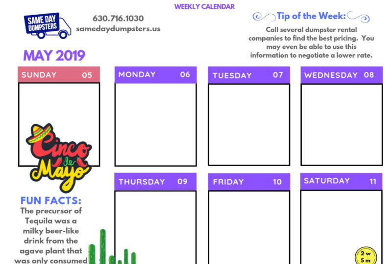 Weekly Calendars
