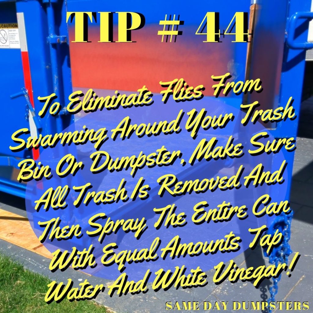 Tipping the Dumpster