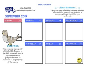 Weekly Calendar