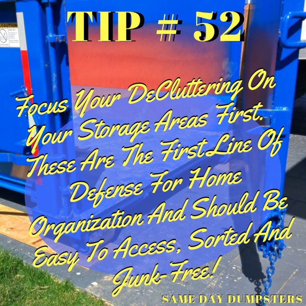 Tipping the Dumpster