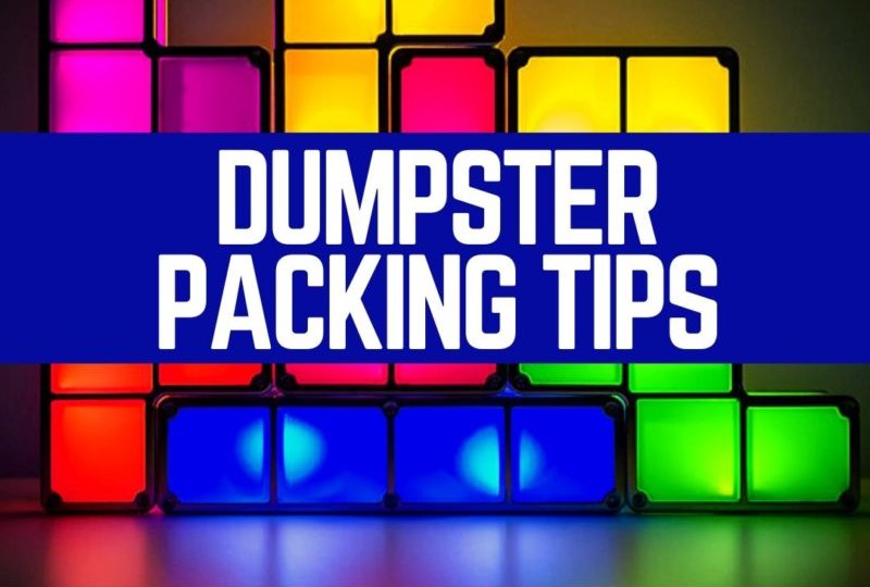 Dumpster Packing Tips