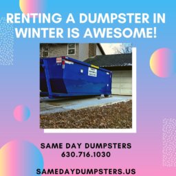 Renting A Dumpster In Winter Is AWESOME!
