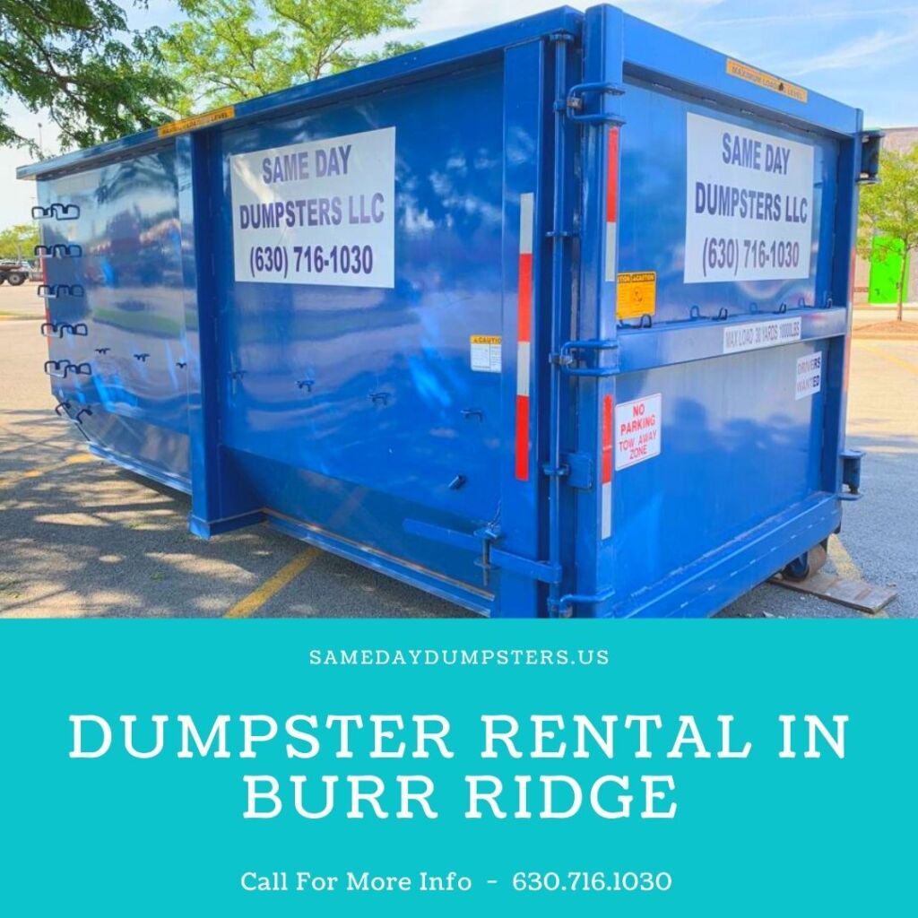 Dumpster Rental In Burr Ridge
